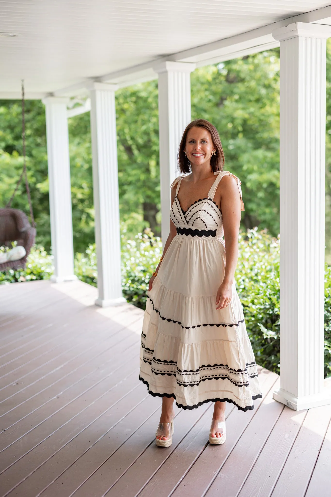 Beautiful Day Almond Midi Dress