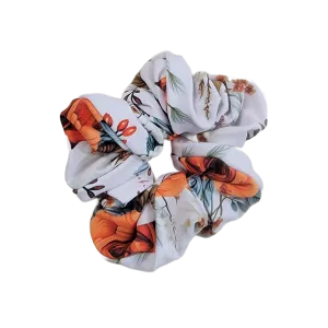 Boho Flores Scrunchie