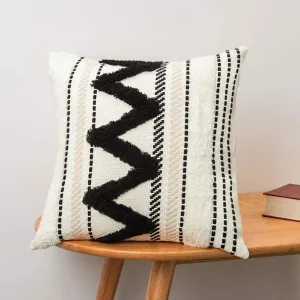 Boho Zig Zag Tufted Pillows