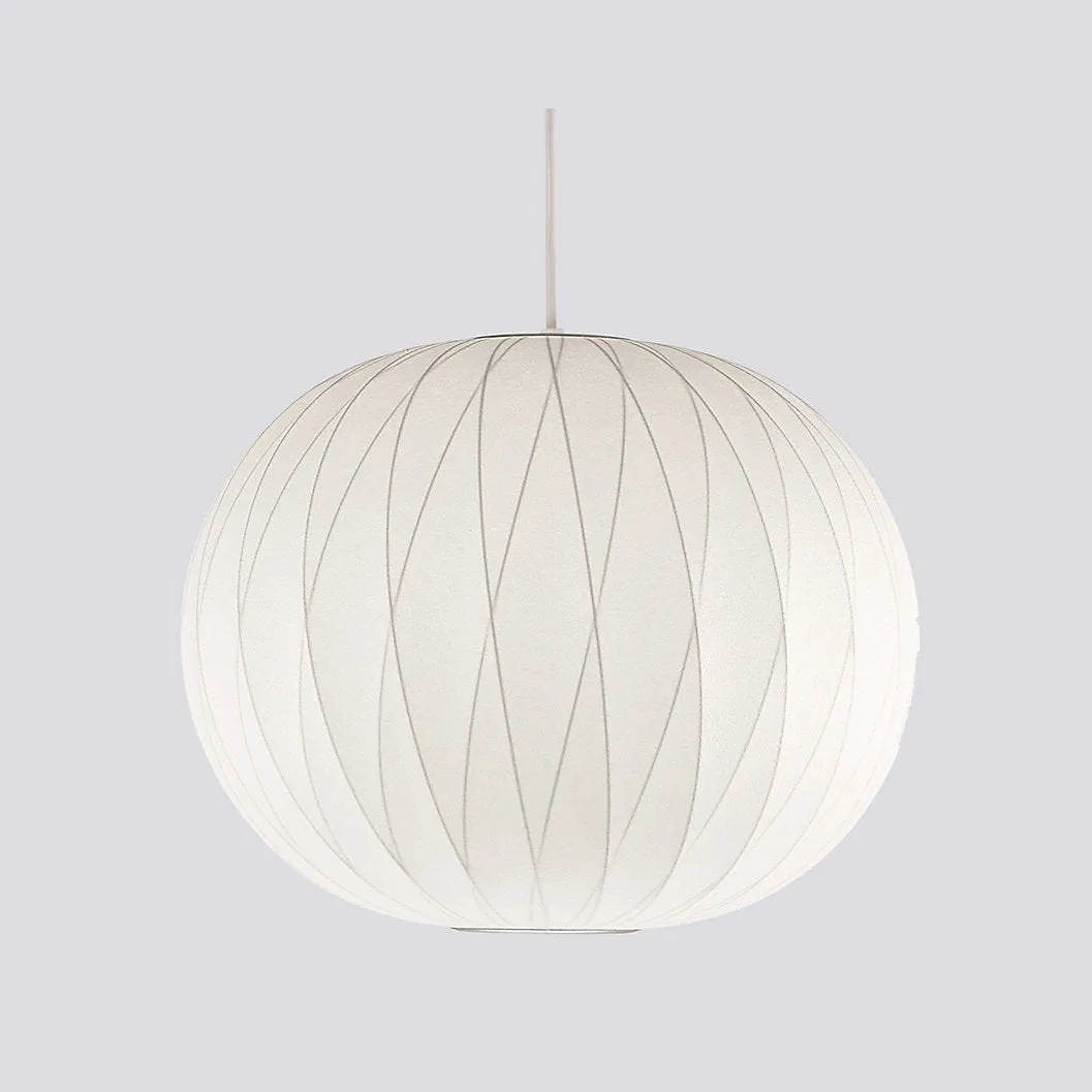 Bubble Mulberry Silk Pendant Lamp