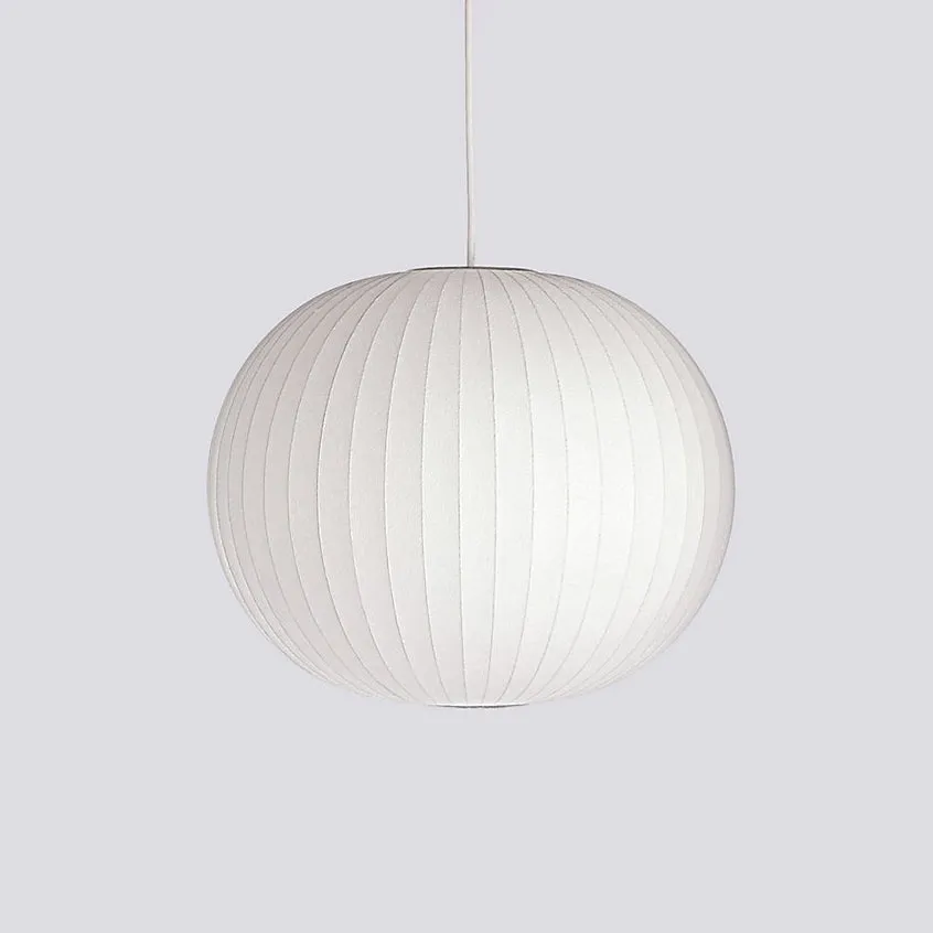 Bubble Mulberry Silk Pendant Lamp