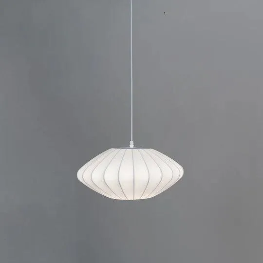 Bubble Mulberry Silk Pendant Lamp