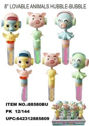 CARTOON ANIMAL BUBBLE STICK