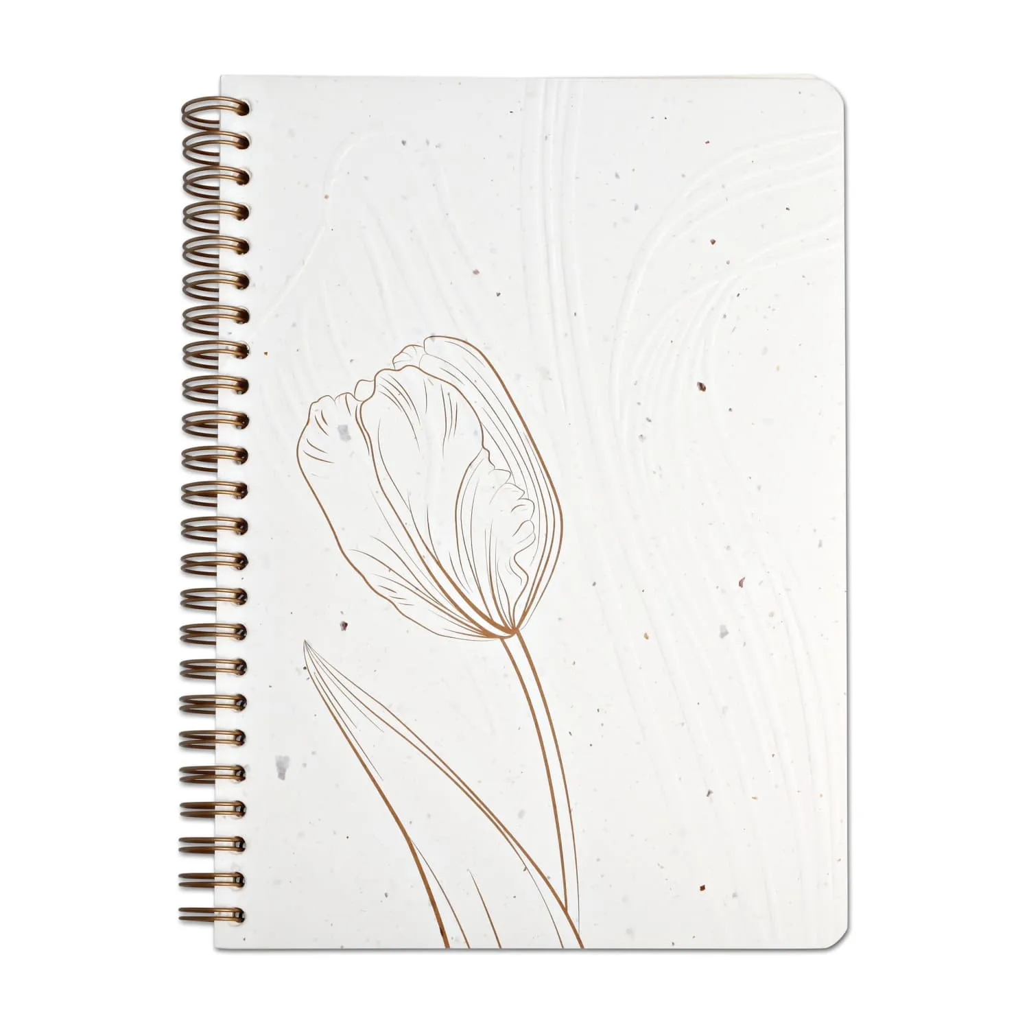 Clairefontaine Tulip Paper Wirebound Dotted Notebook - A5