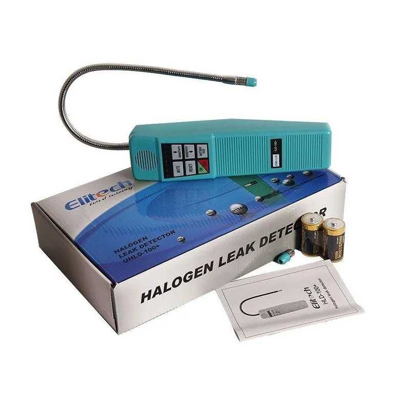 Elitech HLD-100  Portable Halogen Leak Detector with 1 Extra Sensor Tip