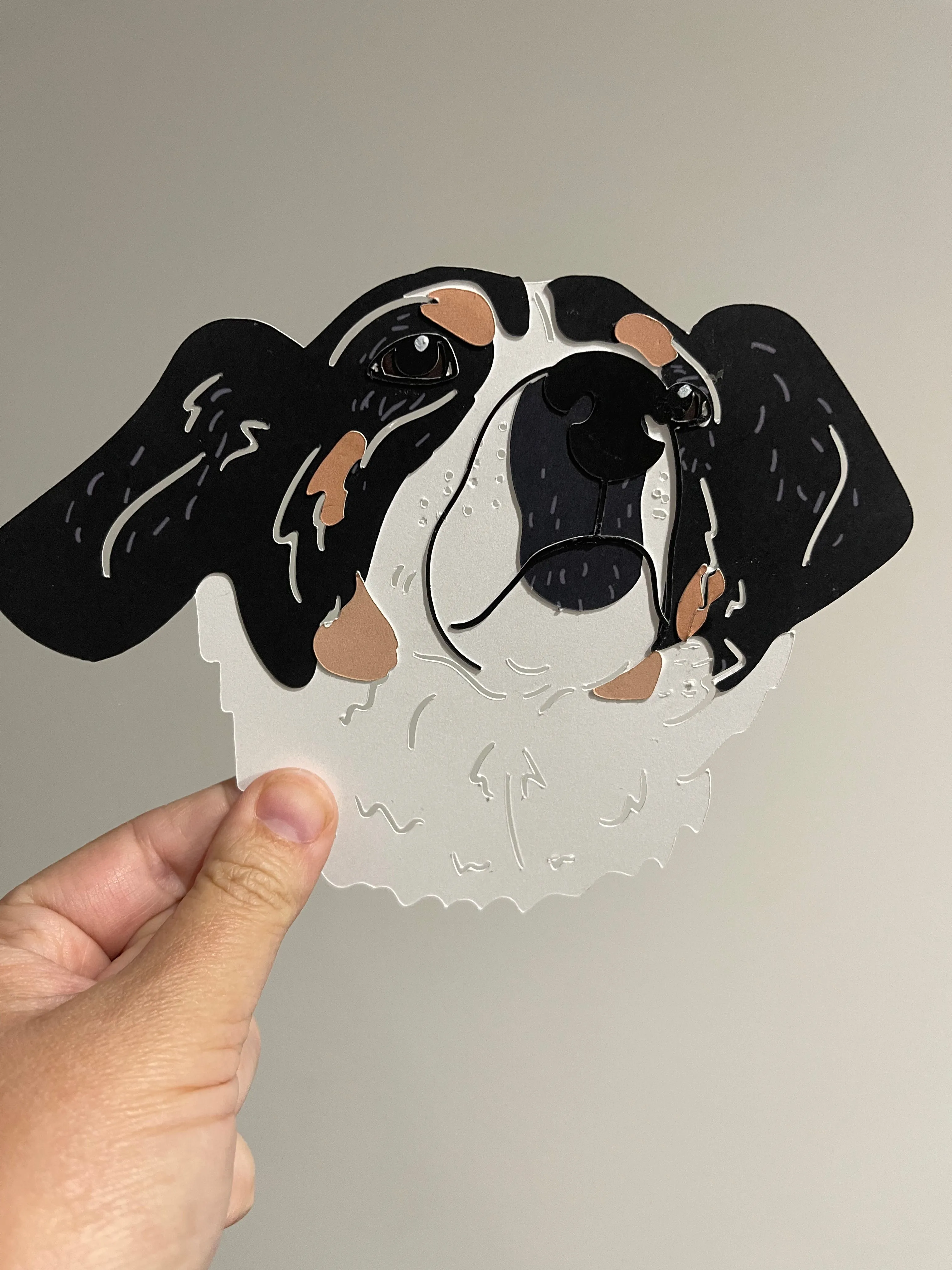 Paper Cut Pet Portrait | Conversion for Previous Customers