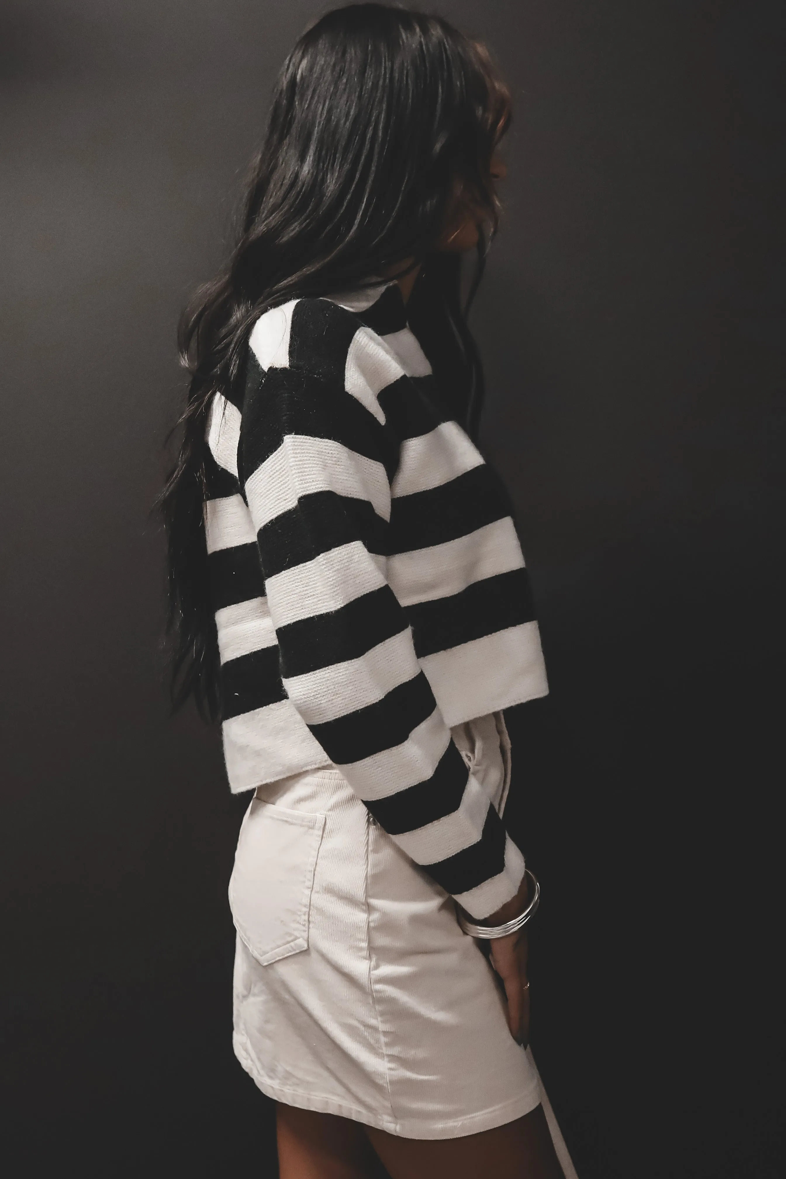 SADIE & SAGE Lorelei Striped Sweater