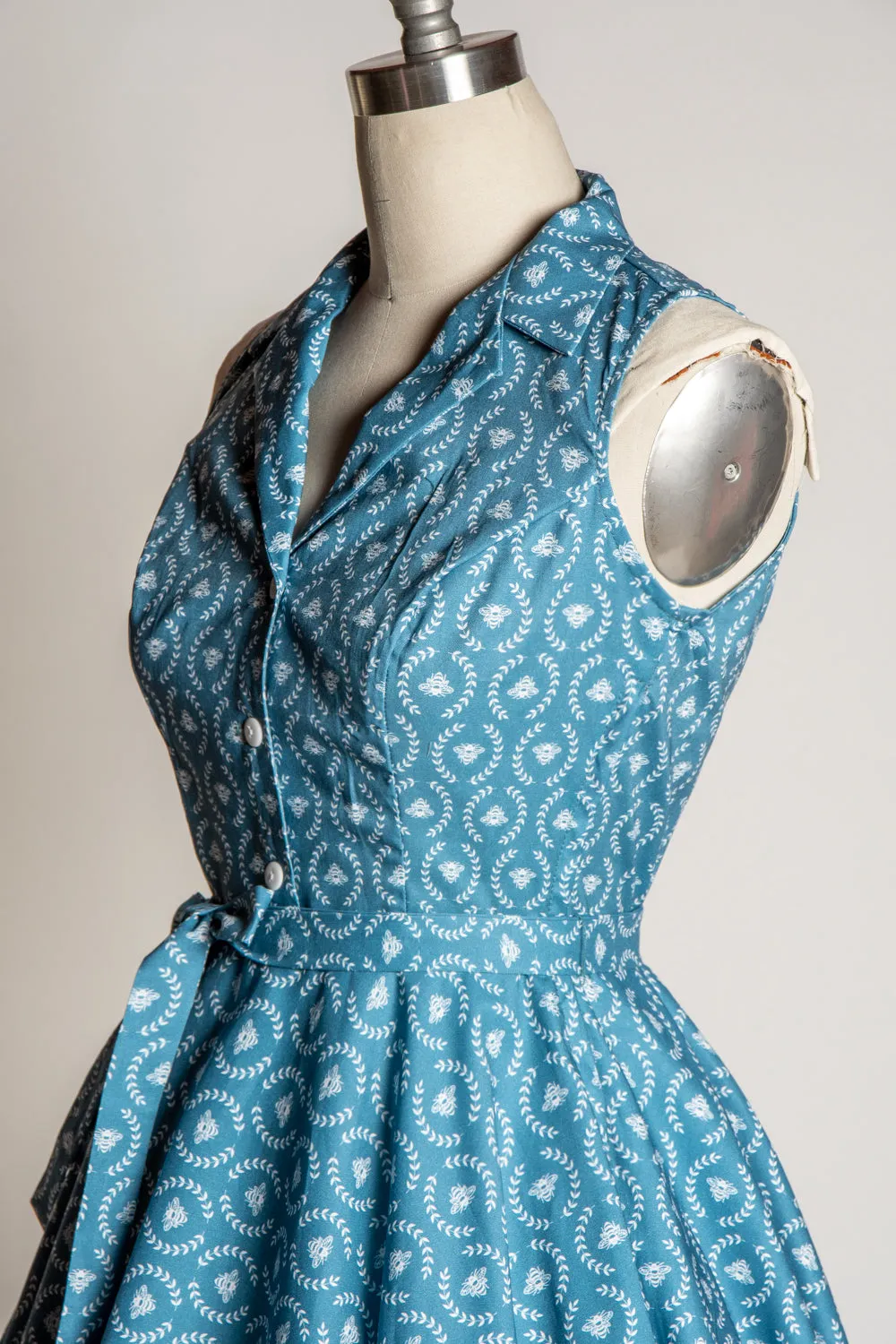 Staci Dress- Laurel & Bees, Sky Blue