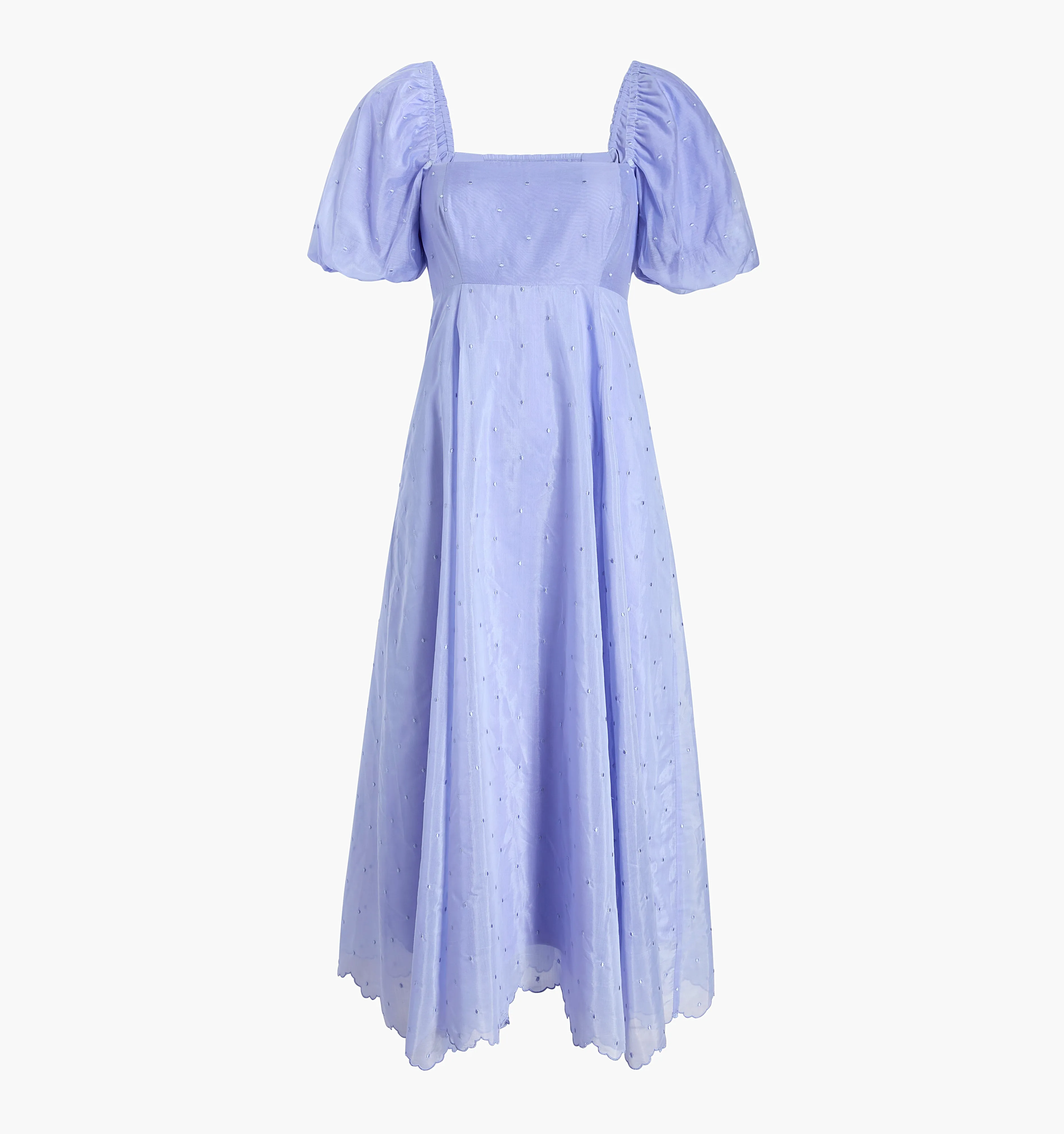 The Matilda Dress - Hyacinth Organza Dot