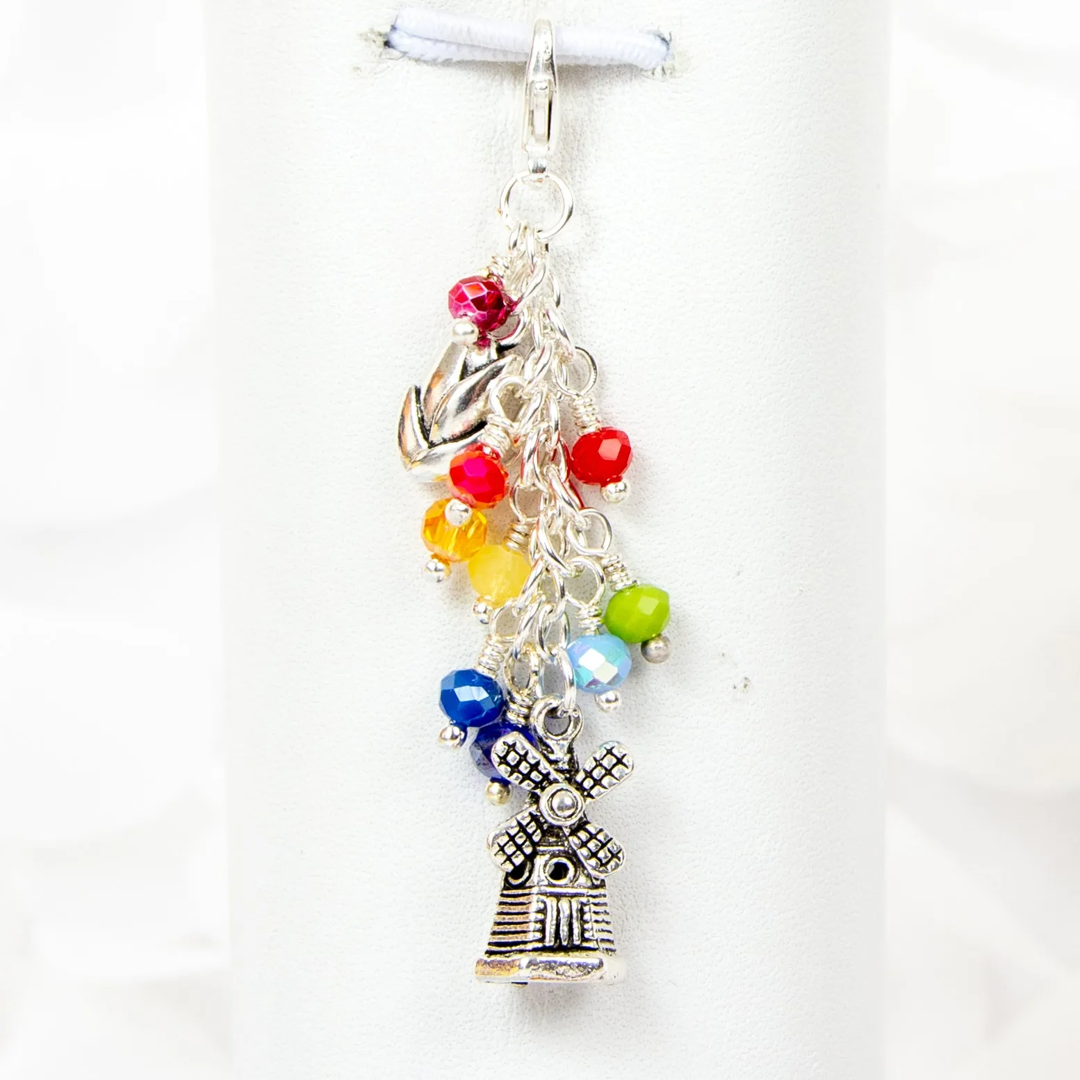 Windmill and Tulip Planner Charm Dangle