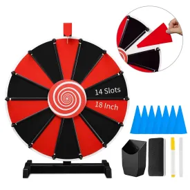 WinSpin Wheel Tabletop Prize Wheel 18"