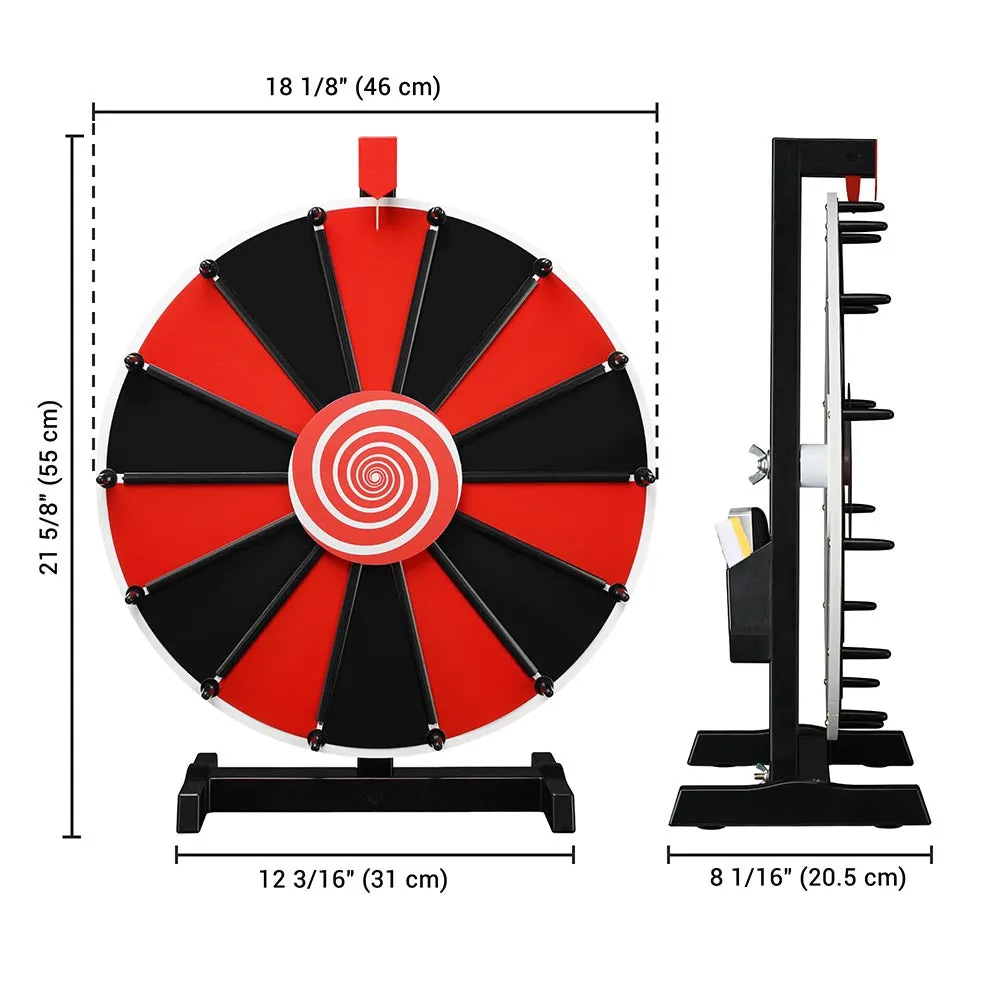 WinSpin Wheel Tabletop Prize Wheel 18"